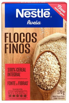 Aveia em Flocos Finos 170g — Nestlé