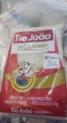 Arroz Tio João Tipo 1 1kg — Tio João